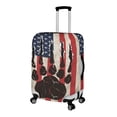 thumbnail image 2 of HELLHERO The American Flag Design Convenient Install Suitcase Sleeve for Friends, All Size Breathable Easy Clean Luggage Cover, 2 of 7