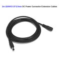 5.5mm 2.5mm 5V 12V DC Power Extension Cable 0.5m 1m 1.5m 2m 3m Jack