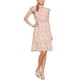 thumbnail image 2 of INSPIRE CHIC Vestido de Mujer Floral con Mangas de Volante en V, Ropa Casual con Volantes, Rosa Amarillo XL, 2 of 6