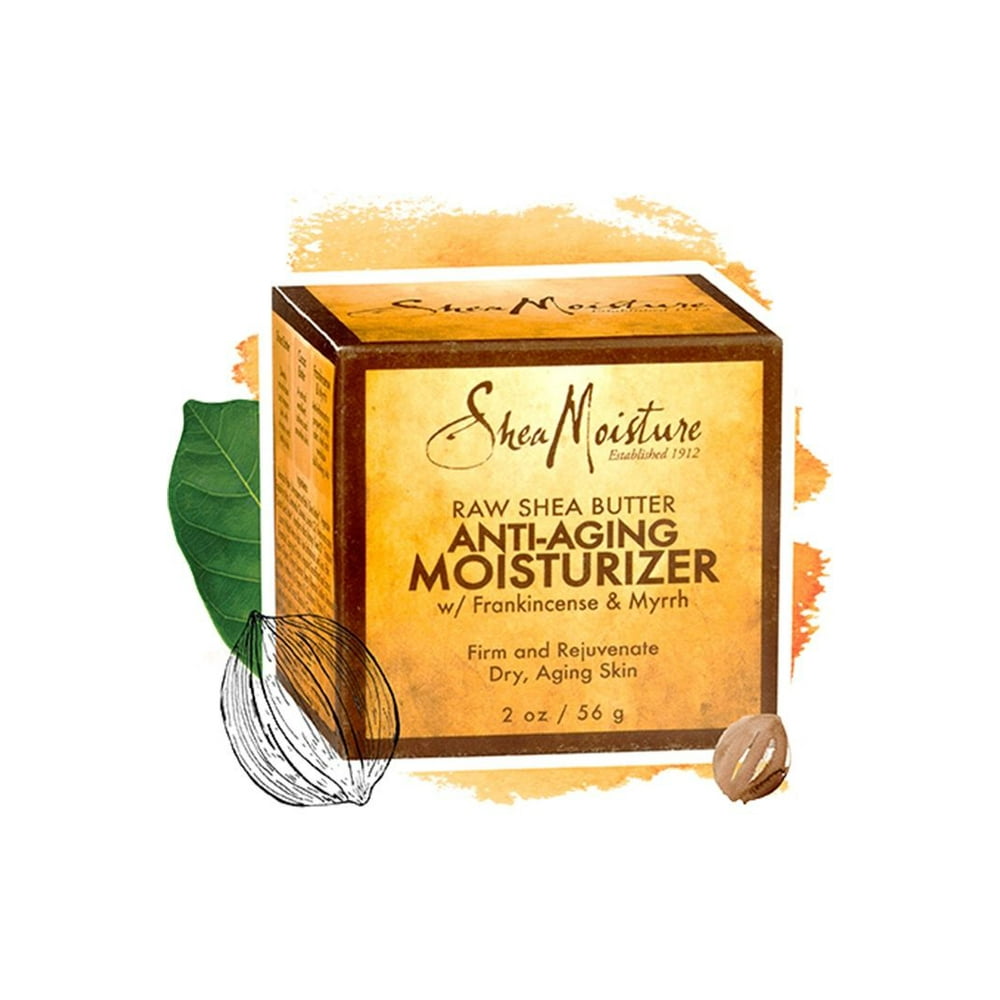 SheaMoisture Raw Shea Butter AntiAging Moisturizer, 2 oz