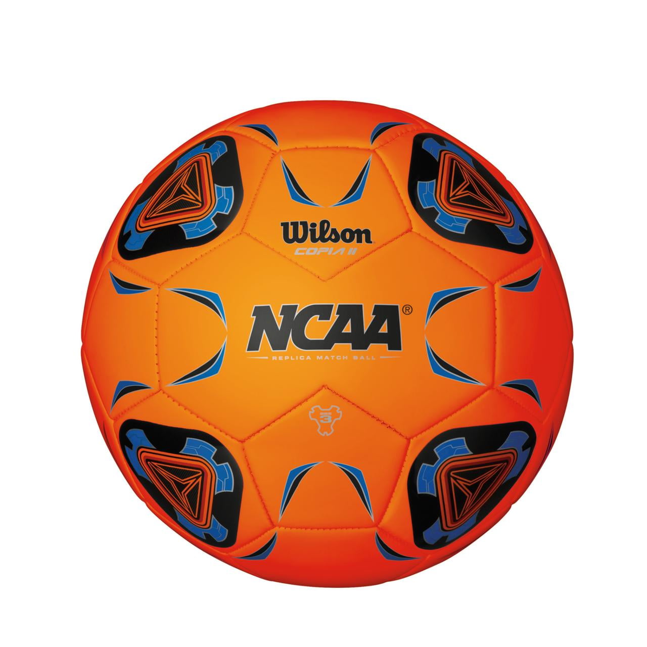 Wilson NCAA Copia II OrangeBlue Soccer Ball Size 3