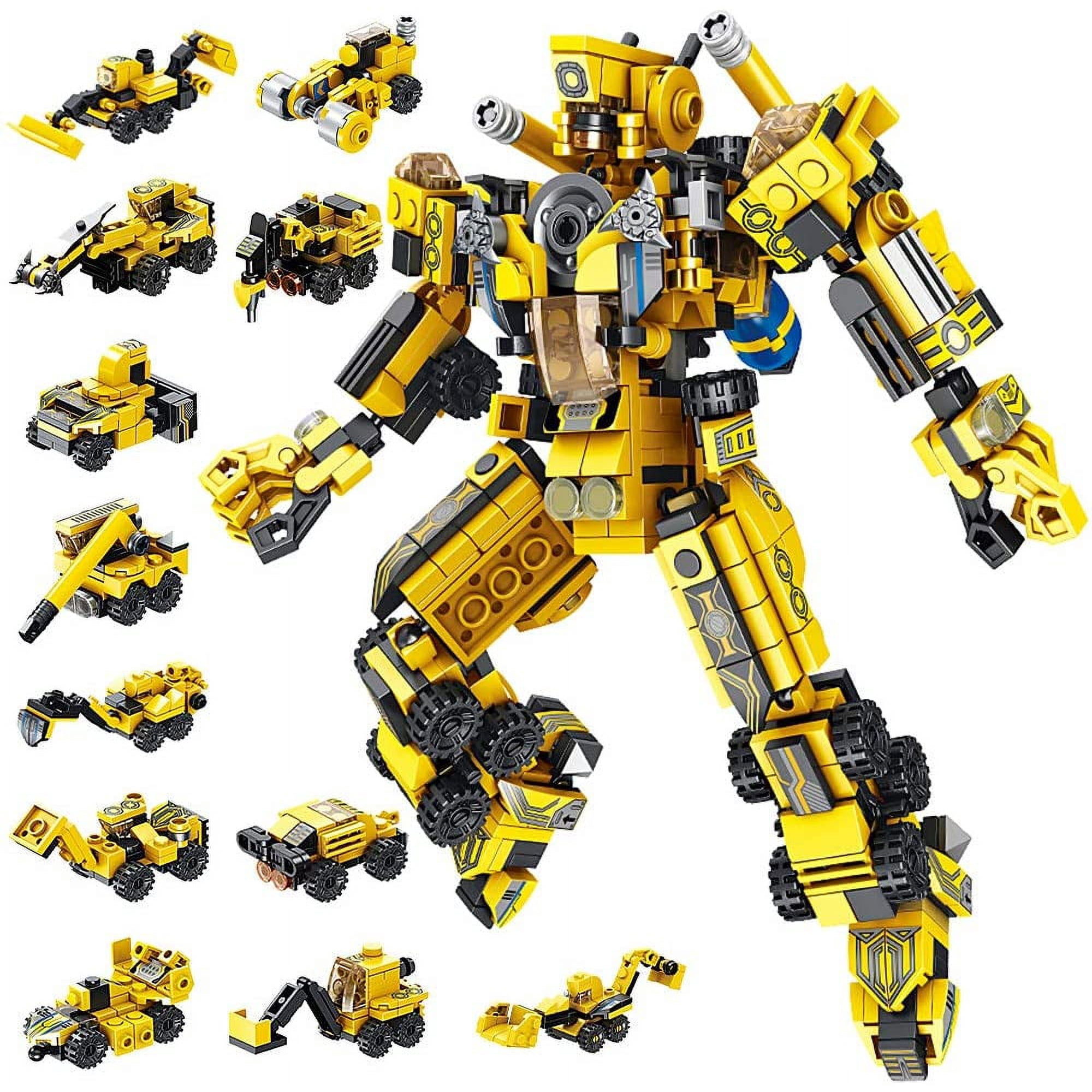 STEM Building Toys 573 PCS Robot STEM Toys for 6 Year Old Boys 25in1 Engineering Building Bricks Construction Vehicles Kit Building Blocks Best Gifts Walmart