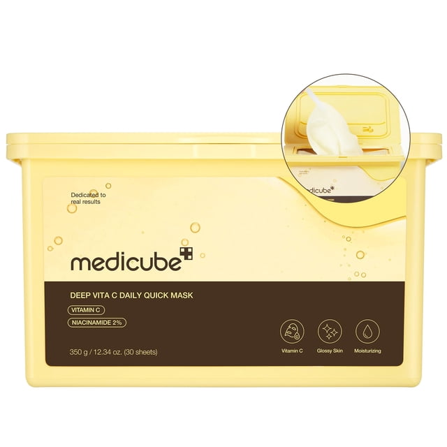 Mascarillas Medicube Deep Vita C Daily Quick 30 hojas