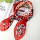 thumbnail image 1 of Zhuge Bufanda elegante, bufanda cuadrada de gasa, chal de moda con bufanda de seda, bufanda versátil y sencilla (rojo), 1 of 1