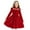 Red, variant on newwalpole Girls Dresses Contrast Mesh Long Sleeve Twirly High Low Birthday Party Formal Dress Red for Size 9-10 Years