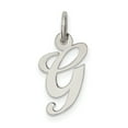 thumbnail image 1 of 925 Sterling Silver Dainty Letter G Initial Name Monogram Necklace Charm Pendant, 1 of 6