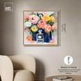thumbnail image 5 of Perfume Bloom Canvas Fashion Art Prints by Art Remedy, Gold Frame, 30" x 30", 5 of 7
