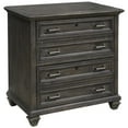 thumbnail image 1 of Beaumont Lane 4 Drawer Lateral File Cabinet in Weathered Charcoal, 1 of 3