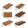 thumbnail image 5 of Heat-Resistant Easy-to-Demold Chocolate Mold- Elastic 3D Effect Silicone Cake Mold, Home, 5 of 8