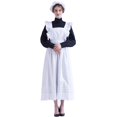 thumbnail image 1 of GRACEART Robe de Pèlerinage pour Femmes Costume de Femme de Chambre Victorien avec Tablier 100% Coton, 1 of 4