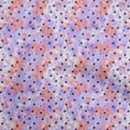 thumbnail image 1 of oneOone Cotton Cambric Violet Fabric Dot Quilting Supplies Print Sewing Fabric By The Yard 42 Inch Wide, 1 of 5