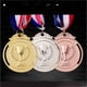 thumbnail image 1 of Trofeo de estudiante de fabricación de medallas, medalla de oro, plata y bronce, medalla de maratón deportiva infantil, 1 of 2