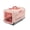 Pink, variant on Cmunyle Pet Carrier Foldable Travel Crate For Dogs And Cats With Top Opening Handheld Car Use Ventilated Box For Outdoor Trips And Home