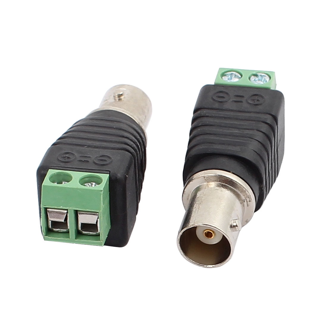 12 Pcs Screw Terminal Coaxial Cat5 to BNC Female Jack Video Balun