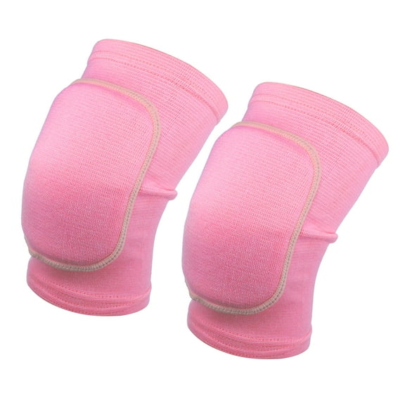 Vocoste 1 Pair Sporting Protective Knee Pad Breathable Flexible Knee Support Brace Sponge Pink Size M