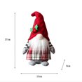 thumbnail image 4 of Christmas Gnomes Decorative Doll Free Standing Doll Ornament Christmas Party Festive Decor, 4 of 5