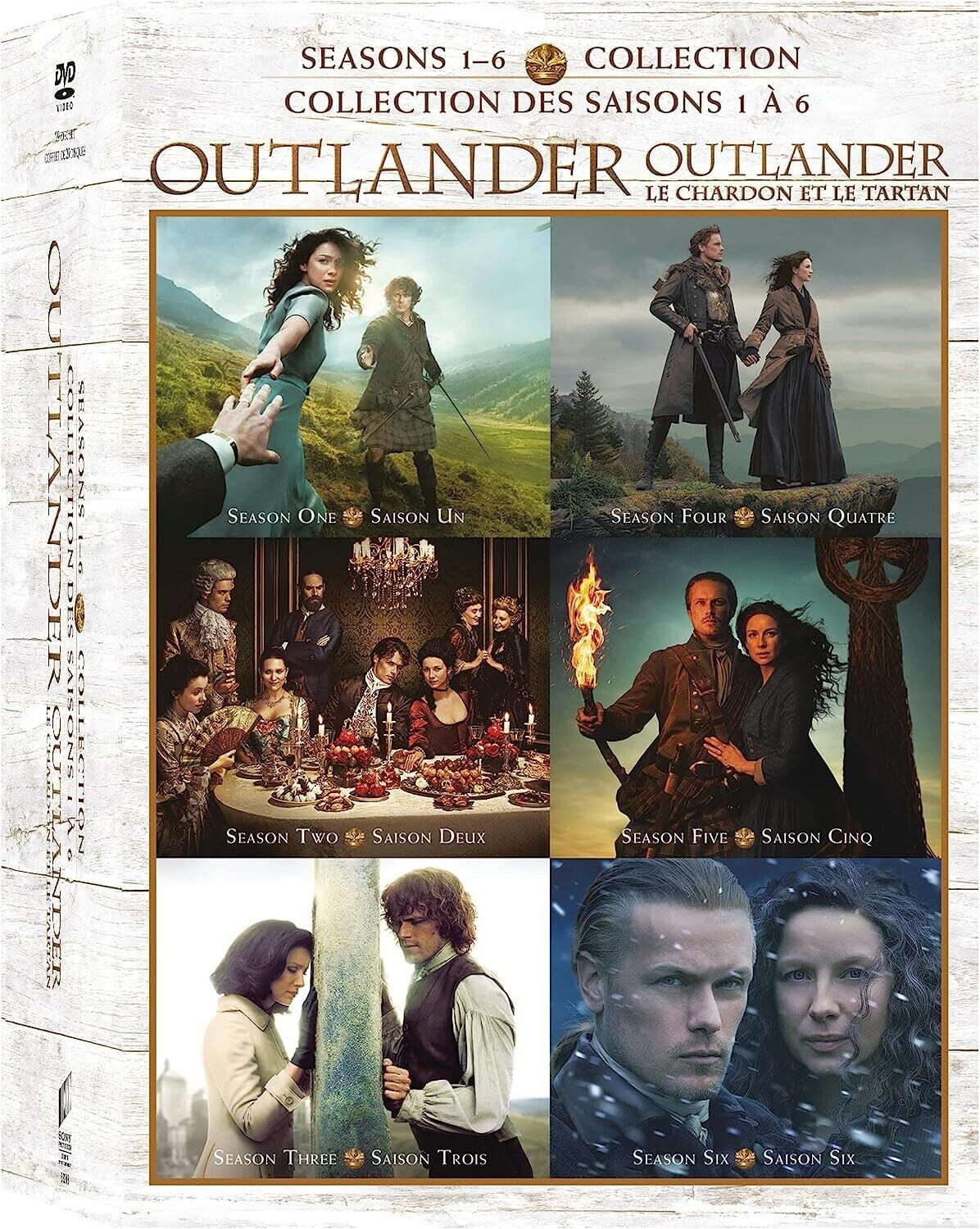 Outlander Complete Series Seasons 1-6 (DVD - Boxset) - Walmart.com