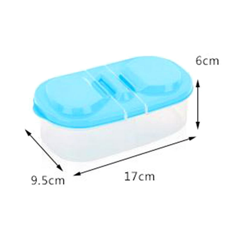 VENSWISE 6 Pcs Air Tight Containers, Plastic Boxes For Storage