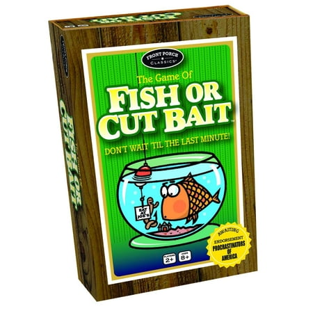 Front Porch Classics Fish or Cut Bait, Try to catch more fish than the other players do, with the Fish or Cut Bait dice game from Front Porch Classics By Front Porch Classics ()