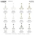 thumbnail image 5 of Livex Lighting - Alessia - 5 Light Chandelier in Farmhouse Style - 24 Inches, 5 of 11
