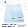 thumbnail image 2 of Sábanas Sweet Home Collection, 6 unidades, 1500 Supreme King, 2 of 5