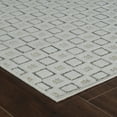 thumbnail image 5 of 5' X 7' Cream and Beige Geometric Distressed Indoor Outdoor Area Rug, 5 of 5