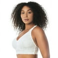 thumbnail image 3 of Women's Parfait P5482 Adriana Lace Bralette with J-Hook (Pearl White 42D), 3 of 5