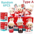 thumbnail image 1 of Labubu los monstruos Labubu muñeca serie figura de acción caja misteriosa Labubu caja ciega regalo de Navidad juguetes para niños, 1 of 4