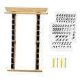 thumbnail image 1 of S SERENABLE Karate Belt Display Rack 10 Belts No Assembly Required Taekwondo Belt Holder, 1 of 9