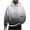 Gray, variant on SwiftWear Gradient Color Hoodies for Men Casual Hooded Sweatshirts Loose Fit Pullover Long Sleeve Tops Sweatshirt, Black M