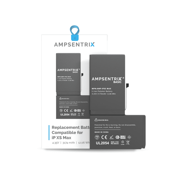 Replacement Replacement Battery Compatible For iPhone XS Max (AmpSentrix) (Basic)