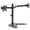Black, variant on VIVO Black Dual Monitor Articulating Desk Stand Mount, Fits Up to 27" Screens