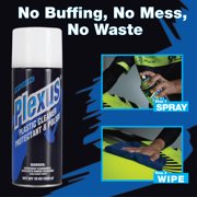 Plexus Aerosol Plastic Cleaner, Protectant, Polish – 13oz Can – Made in USA – All-in-One Solution for Plastic Surfaces with Sticker (12-Pack)