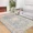 Blue, variant on Hasoo 9' x 12' Large Area Rug Vintage Rug Medallion Distressed Rug Soft Thin Low Pile Rug for Living Room Bedroom Gray