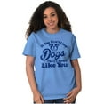 thumbnail image 4 of Dont Like Dogs or You Funny Pet Plus Size Crewneck Graphic Tee Shirt Brisco Brands 2X, 4 of 5