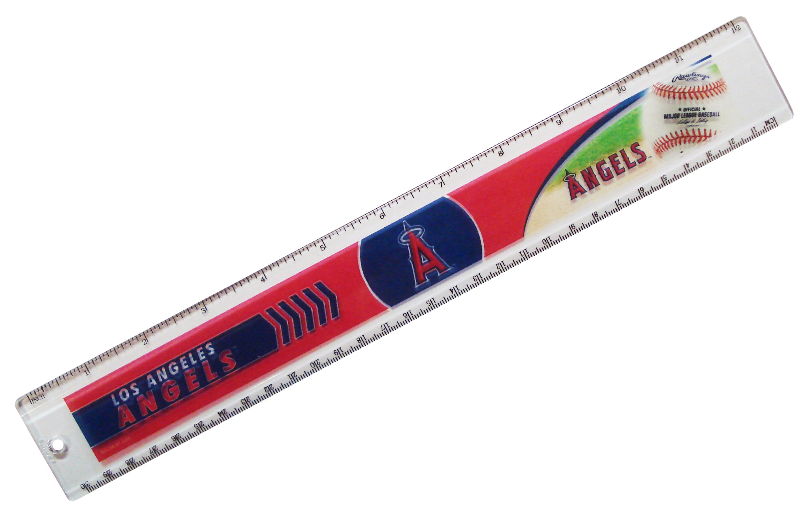 National Design RULERBBANA National Design MLB Anaheim Angels Ruler ...