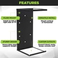 thumbnail image 4 of HIDEit Mounts Xbox Series Microsoft X Wall Mount for Xbox Series X Black, 1 Pack, 4 of 8