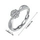 thumbnail image 3 of Fiudx Ajustador de Anillo de Moissanita, Ajustador de Cobre de Tamaño Abierto, Potenciador de Anillo de Circonita de Moda, Elegante Soporte para Anillo Suelto, Regalos para Fiestas y Banquetes, Colec, 3 of 6