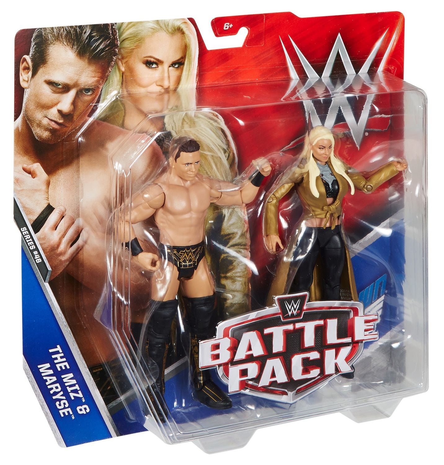 WWE Series 46 The Miz & Maryse Action Figure Battle Pack