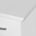 thumbnail image 5 of Home Bedroom Indoor Cindy Faux Wood 2 Drawer Nightstand - White, 5 of 7