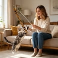 thumbnail image 4 of SIfdSeng Get it Fast Two Telescopic Rods Tail with Long Handle Interactive for Cats, 4 of 5
