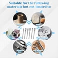 thumbnail image 4 of Diamond Drill Grinding Bit Set 20 Pcs Stone Carving Tools Set with 1/8 Inch Shank for Carving, Engraving, Glass, Jewelry, 4 of 7
