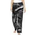 thumbnail image 2 of Lsque The Binding of Isaac Print Women's Pajama Pants, Lounge Pant - Comfortable Home Wear,Elastic Waistband, Stylish Design-X-Large, 2 of 9