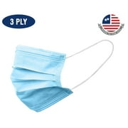 25 pack Disposable 3-Layer Breathable Disposable Earloop Face Mask(General Use) By Akron Pharma