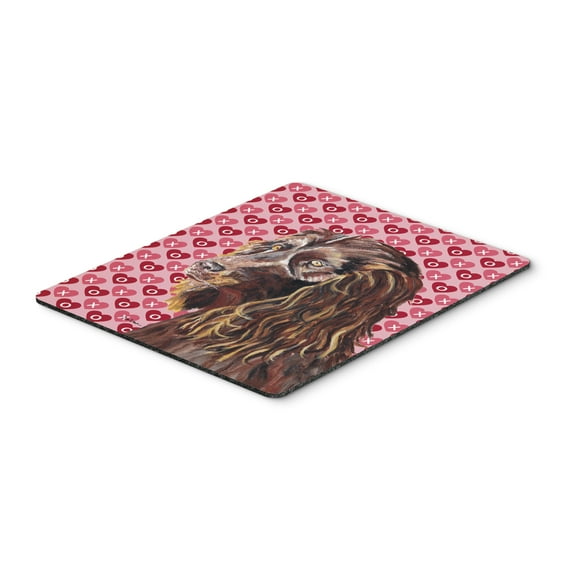 "Boykin Spaniel Hearts and Love Mouse Pad Hot Pad or Trivet"