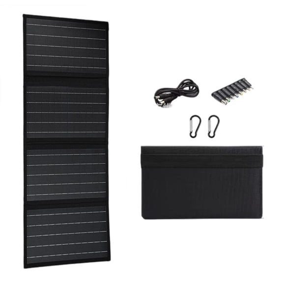 Yammee 40W Folding Solar Panel Portable Power Supply Outdoor Solar Charge Cell Plate