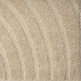 thumbnail image 3 of Luxe Weavers Modern Geometric Wave Beige 4x6 Area Rug, Stain Resistant Carpet, 3 of 8