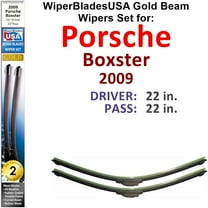 2009 Porsche Boxster Beam Wiper Blades Wipers WBUSA (Set of 2)