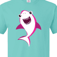 thumbnail image 4 of Inktastic Cute Shark, Little Shark, Pink Shark, Sea Animal T-Shirt, 4 of 5