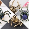 thumbnail image 4 of EeaseCA 1 Pce Broche Style Rétro Broche en Forme d'Araignée Broche Tendance Broche en Strass, 4 of 7